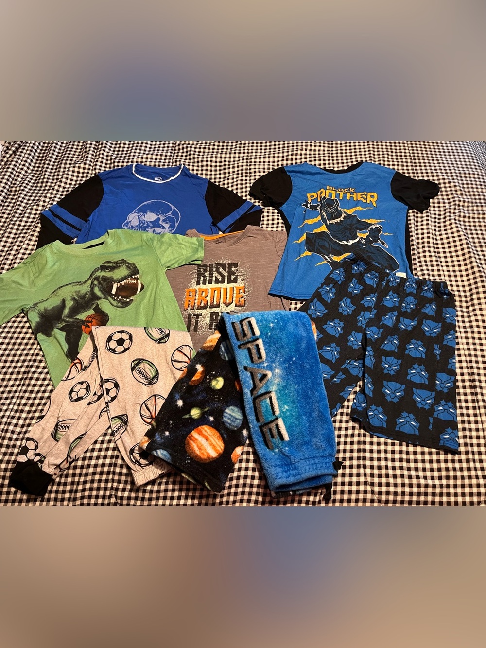 Boys size 10/12 pajama bundle